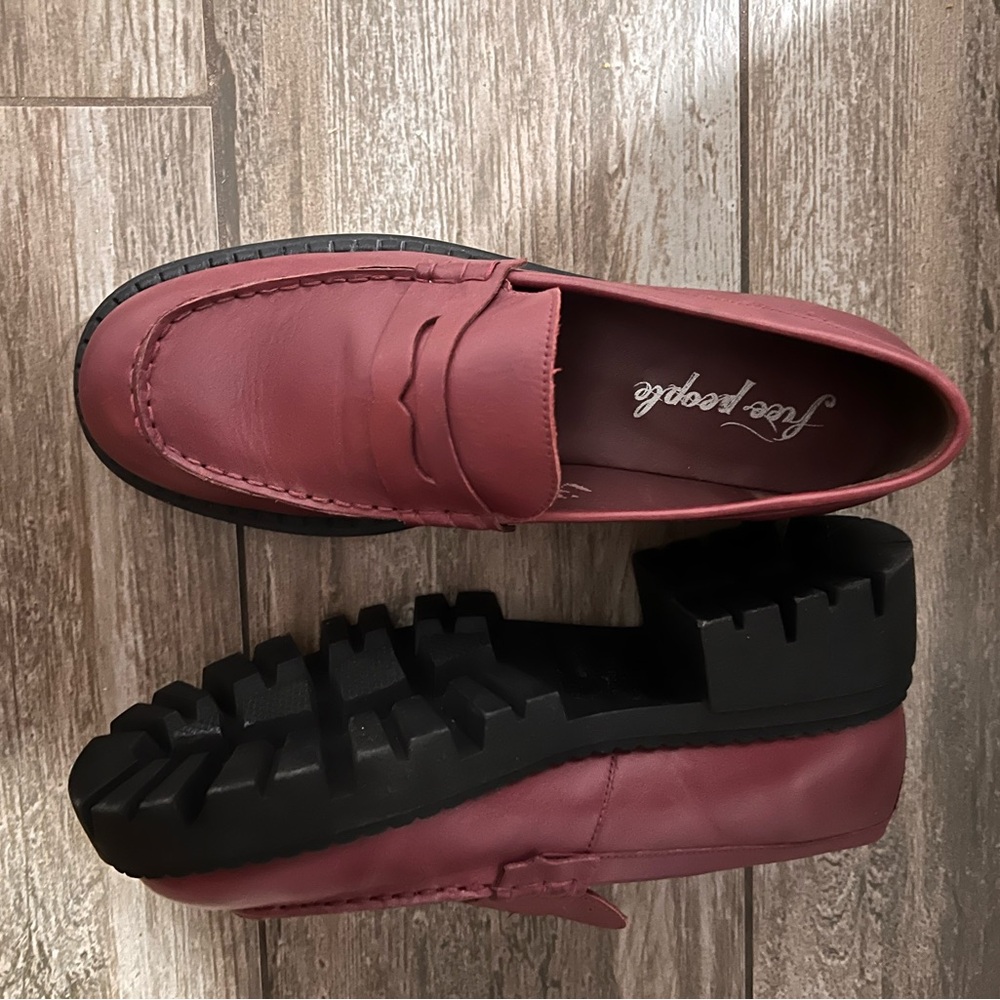 Joseph Abboud Men's Red Slip-On Loafers